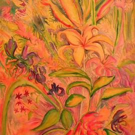 Bouquet with Yellow Lily By Jeanie Merila
