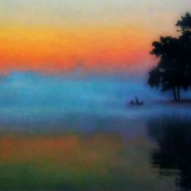 Fishing in the Mist By Mark Goodhew