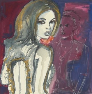 Joanna Glazer: 'A Wish Fulfilled', 2010 Acrylic Painting, Portrait.  A Wish Fulfilled ...