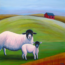 John Cielukowski Artwork 2 Sheep, 2012 , Circus