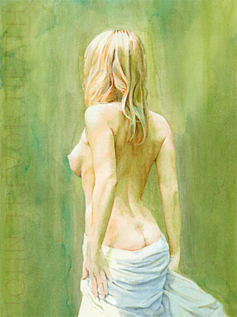 John Heath  'Sylvia', created in 2008, Original Painting Acrylic.