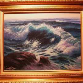 Joseph Porus: 'Glare', 2001 Oil Painting, Seascape. Artist Description:      Oil on fine canvas.       ...