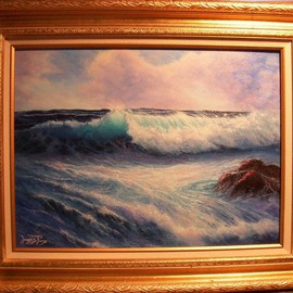 Joseph Porus: 'Seventh Sister', 2008 Oil Painting, Seascape. Artist Description:    Oil on stretched fine canvas      ...