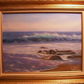 Joseph Porus: 'Simple Pleasures', 2008 Oil Painting, Seascape. Artist Description:   Oil on stretched fine canvas     ...