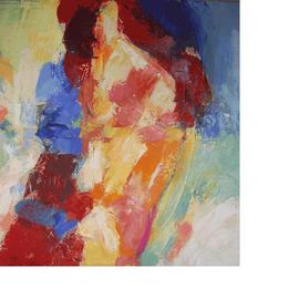 Hans-ruedi Kammermann: 'embrace', 2004 Oil Painting, Communication. Artist Description: whenever two hearts unite. . . . . . . . . . ...
