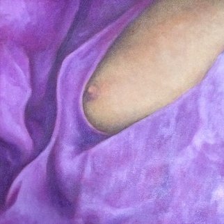 Michael Kehrlein: 'guys free nipple', 2021 Oil Painting, Erotic. Just a peek...