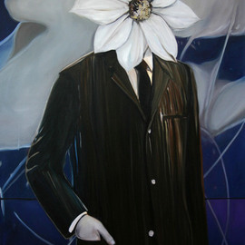Kenn Zeromski: 'The Politician', 2007 Oil Painting, Surrealism. Artist Description:  The Politition - 60 x 36 oil on canvas      ...