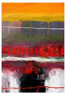 Eric Garingalao: 'ARM', 2004 Oil Painting, Abstract. Abstract...