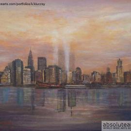 Towers of Light New York By Katalin Luczay