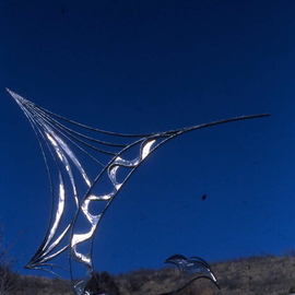Ivan Kosta: 'Knowledge Globe', 2001 Steel Sculpture, Abstract. Artist Description:  Open books, forming a spherical 