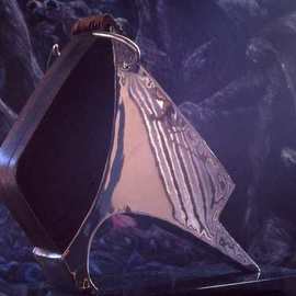 Ivan Kosta: 'Silver Bison', 1995 Mixed Media Sculpture, Animals. 