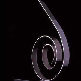 Ivan Kosta: 'Spiral of Life', 1993 Steel Sculpture, Abstract. 
