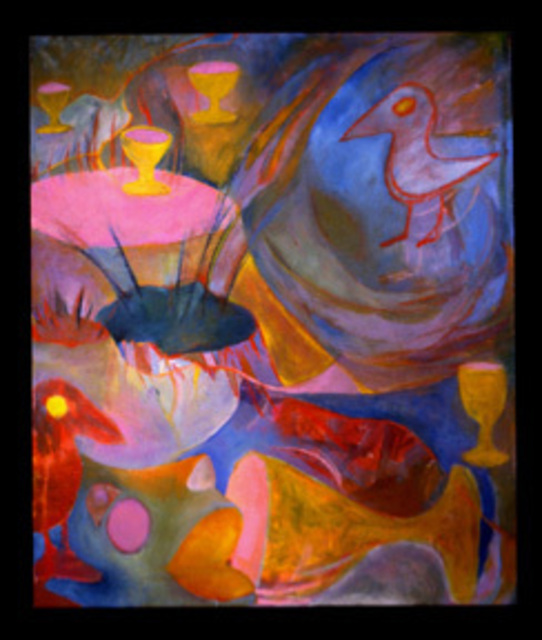 Lara Ghelerter  'Lynard', created in 2003, Original Painting Other.