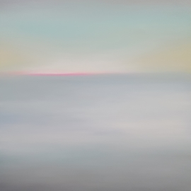 Larysa Uvarova: 'tender sea', 2019 Oil Painting, Abstract Landscape. Artist Description: The series of artworks is about the internal silence that is on the deep each of us. This is the silence we listen to and plunge when our soul and body need a peace. We feel calmness and protection here. There is no time here, just we real. ...