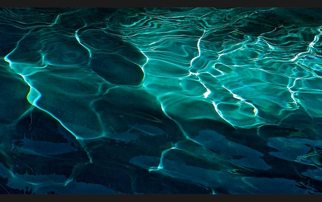 Artist Luise Andersen. 'Water Light Reflections Movement II' Artwork Image, Created in 2012, Original Fiber. #art #artist