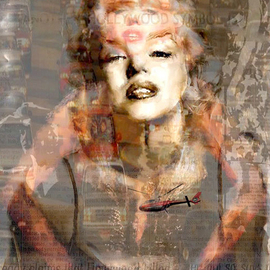 Marilyn Monroe Controversy II Marilyn Monroe Pop Art By Leah Devora