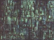 Artist Rita Levinsohn. 'City Dawn' Artwork Image, Created in 1997, Original Printmaking Giclee. #art #artist