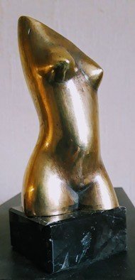 Leonid Shatsylo: 'female torso', 2019 Bronze Sculpture, Nudes. beautiful sculpturefemale torso...
