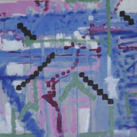 Leo Evans: 'CONCENTRATE AND FOCUS', 2000 Acrylic Painting, Abstract. Artist Description:  