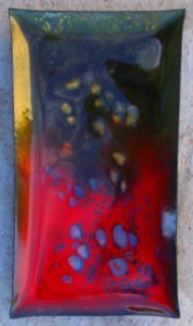 Leo Evans  'Colour Fusion Glass On Copper 6a', created in 2007, Original Photography Color.