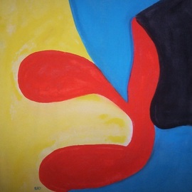 Leo Evans: 'READY TO TAKE YOU', 2007 Acrylic Painting, Abstract. Artist Description:  