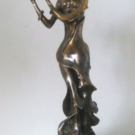 Liubka Kirilova Artwork Music, 2014 Bronze Sculpture, Music