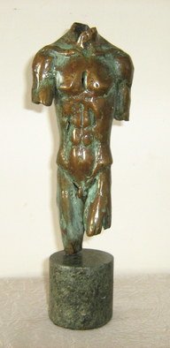 Liubka Kirilova: 'brobze svulptue torso', 2015 Bronze Sculpture, Body.  Bronze sculpture  Torso   Original Unique Lost wax casting Contemporary Art...
