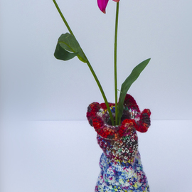 Andreas Loeschner Gornau Artwork Small vase 4,  picture 4 of 4, 2014 Textile Art, Home