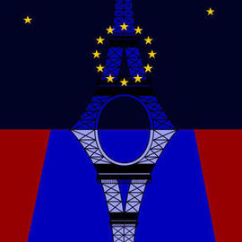 Inspired By The Tour Eiffel  Eu And The Palai De Chaillot, Asbjorn Lonvig