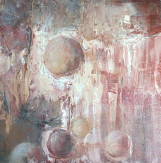 Louise Weinberg: 'SphereSeries21', 2008 Oil Painting, Undecided.  Spheres floating in space ...