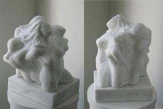 Lou Lalli: 'Maenads', 2004 Stone Sculpture, Mythology. Carrara Statuario marble...