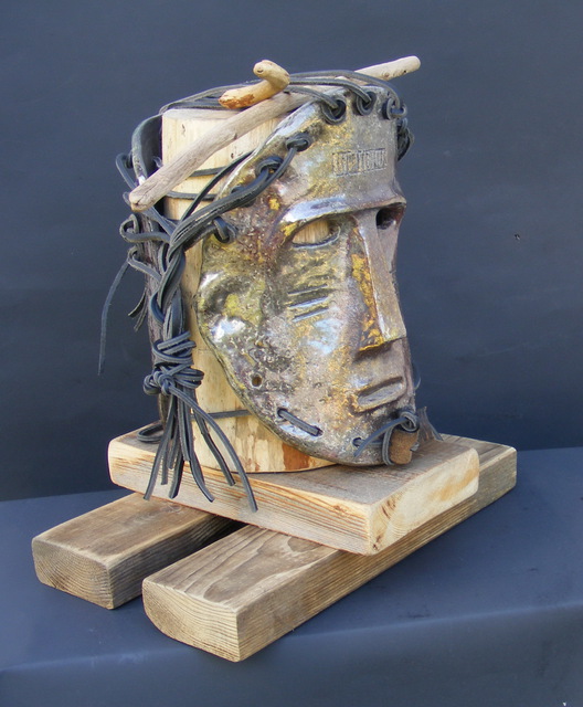 Louise Parenteau  'Chandu', created in 2014, Original Sculpture Ceramic.