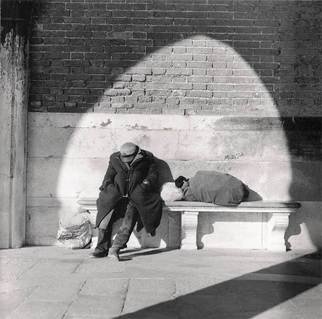 Bernhard Luettmer: 'Gambler', 2002 Silver Gelatin Photograph, Famous People.  Barbone a Venezia ...