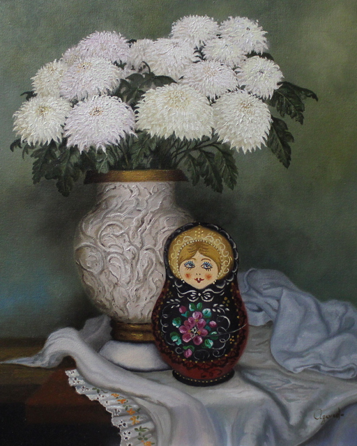 Luiz Henrique Azevedo  'Matrioska', created in 2015, Original Painting Oil.