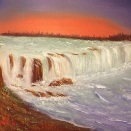 Niagra Falls By Leonard Parker