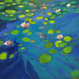 Lily Pond By Lynne Friedman