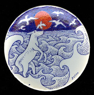 Setyo Mardiyantoro: 'Camoscio di notte', 2010 Wheel Ceramics, Animals. 