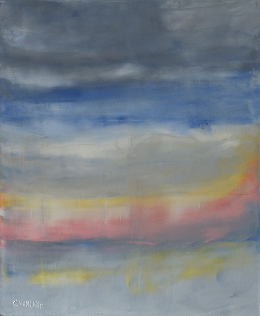 Marino Chanlatte  'Ocean 15', created in 2015, Original Pastel Oil.