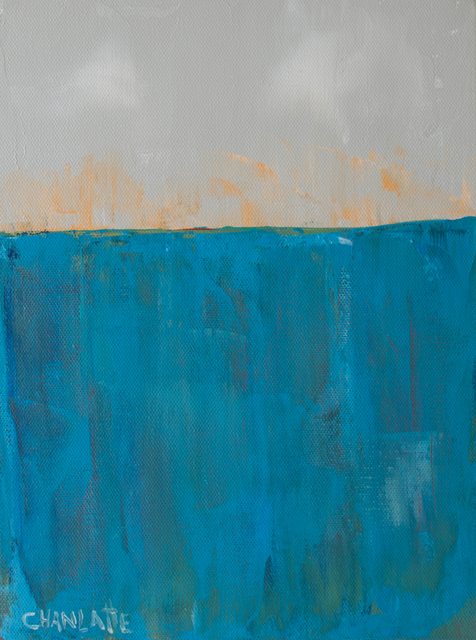 Marino Chanlatte  'Ocean 60', created in 2017, Original Pastel Oil.