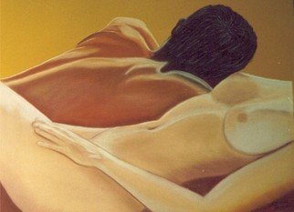 Marisa Reve: 'Waiting', 2006 Pastel, nudes. 