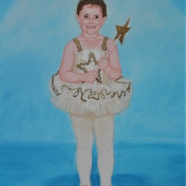 Mark Dodson: 'lisa', 2020 Acrylic Painting, Portrait. Artist Description: Loving memories of daughter...