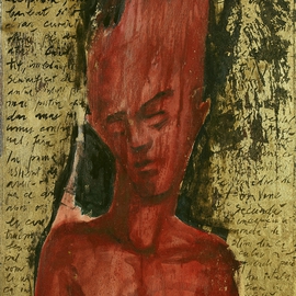 Matei Enric: 'DETOXICATION ', 2013 Oil Painting, Portrait. Artist Description:   oil on canvas, 60X50 cm             ...