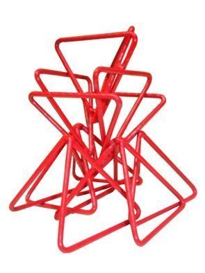 Max Tolentino: 'mechanic spider', 2010 Steel Sculpture, Abstract. abstract in painted construction wire . not available ...