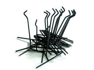 Max Tolentino: 'slavery', 2008 Steel Sculpture, Abstract. abstract using pieces of construction wire . not available , to be ordered ...