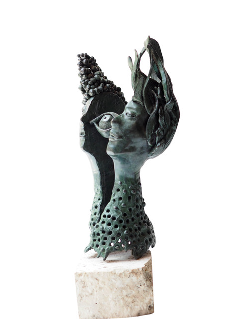 Meryem Erogan  'Creation', created in 2010, Original Sculpture Bronze.
