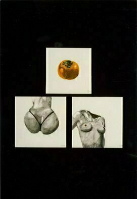 Youri Messen-jaschin: 'Sharon Fruit', 1990 Pencil Drawing, Erotic. (r) by 1990 Prolitteris Postfach CH. - 8033 Zurich (c) by 1990 Youri Messen- Jaschin Switzerland  ...