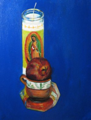 Eduardo Diaz: 'MUJER', 2010 Acrylic Painting, Spiritual. 