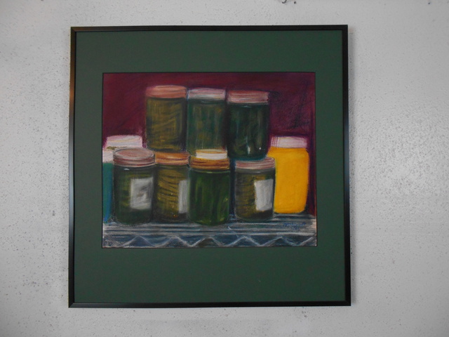 Artist Michael Ashcraft. 'Pickles' Artwork Image, Created in 2015, Original Painting Oil. #art #artist