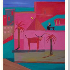 Michael Puya: 'In Love To Africa II', 2010 Acrylic Painting, Zeitgeist. Artist Description: 50x60 cm.  ...