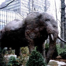 Mihail Simeonov: 'CAST THE SLEEPING ELEPHANT', 1998 Bronze Sculpture, Wildlife. Artist Description: In 1980 Mihail traveled to Africa where he cast a live, wild bull elephant. The elephant was never harmed. CAST THE SLEEPING ELEPHANT SERIES originated in 1976. The series include bronze editions, paintings, prints, drawings, multi media objects and a 1979 poster. Mihail incorporated the cast of the ...